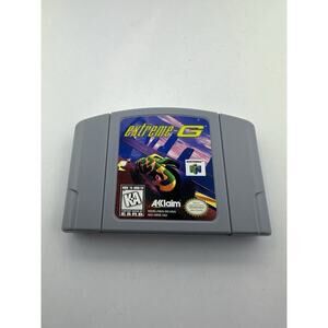 Extreme-G Nintendo 64 N64 1997 Authentic Tested Cleaned Fast Shipping